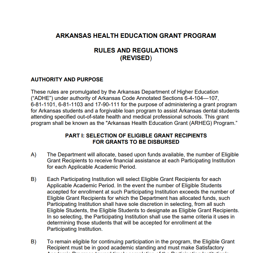 Arkansas Residency Affidavit Form