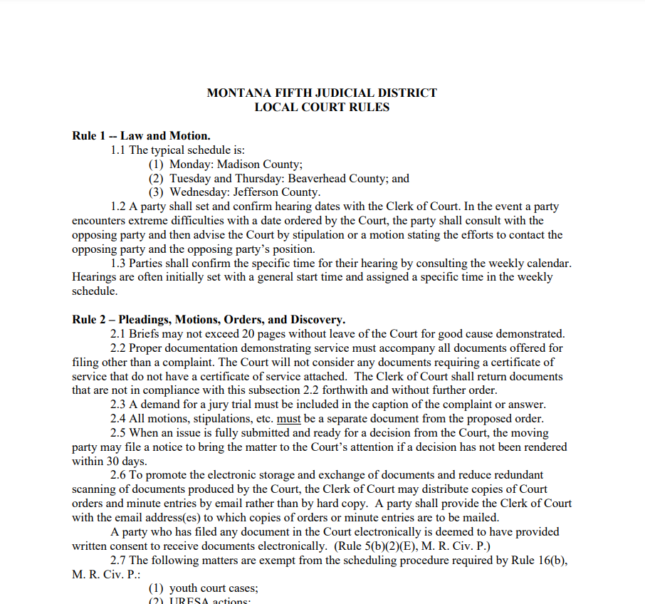 Small Estate Affidavit Form Montana